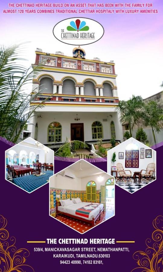 The Chettinad Heritage Kānādukāttān Dış mekan fotoğraf